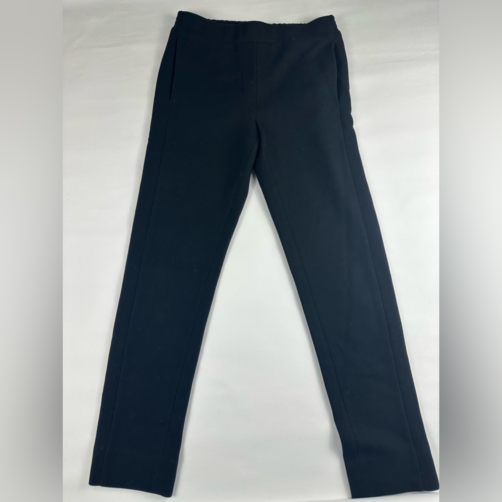 BCBG Maxazria Wilson black pants with front pockets size small